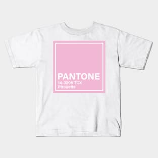 pantone 14-3205 TCX Pirouette Kids T-Shirt